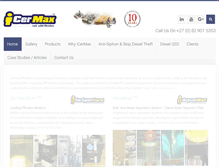 Tablet Screenshot of icermax.com